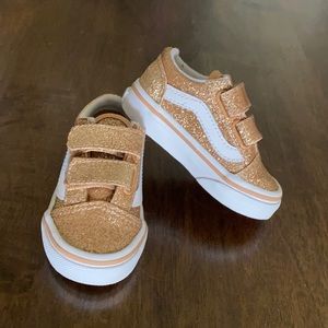 Vans Old School Gold Glitter